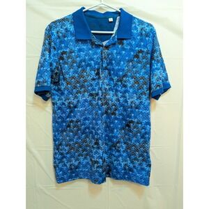 Robert Graham Men's Small Classic Fit Polo Shirt Floral Print